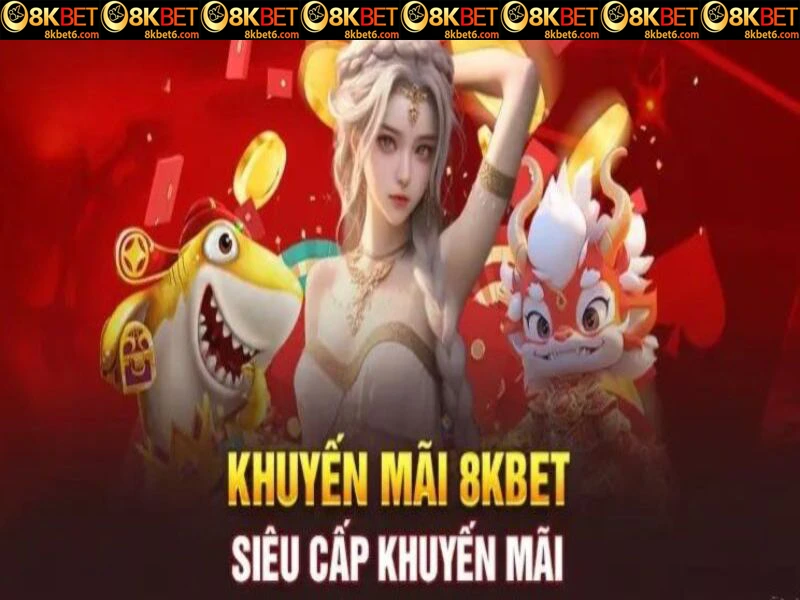 Khuyến mãi 8KBET dành cho thành viên hoàn thành 3 vòng cược