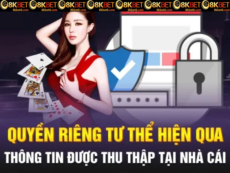 Quyền riêng tư 8KBET - cách nhà cái thu thập các dữ liệu hội viên