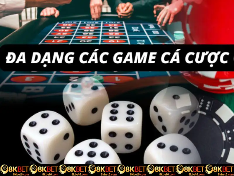 Trải nghiệm đa dạng các trò chơi casino cực hot.